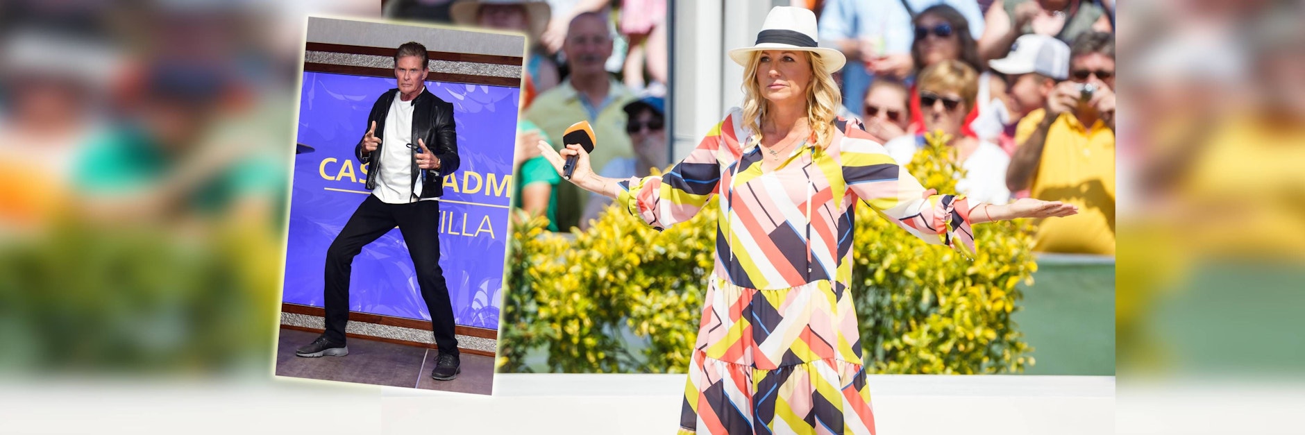 Andrea Kiewel hat es schon nicht leicht. Jetzt fordern die Fernsehgarten-Fans auch noch David Hasselhoff.