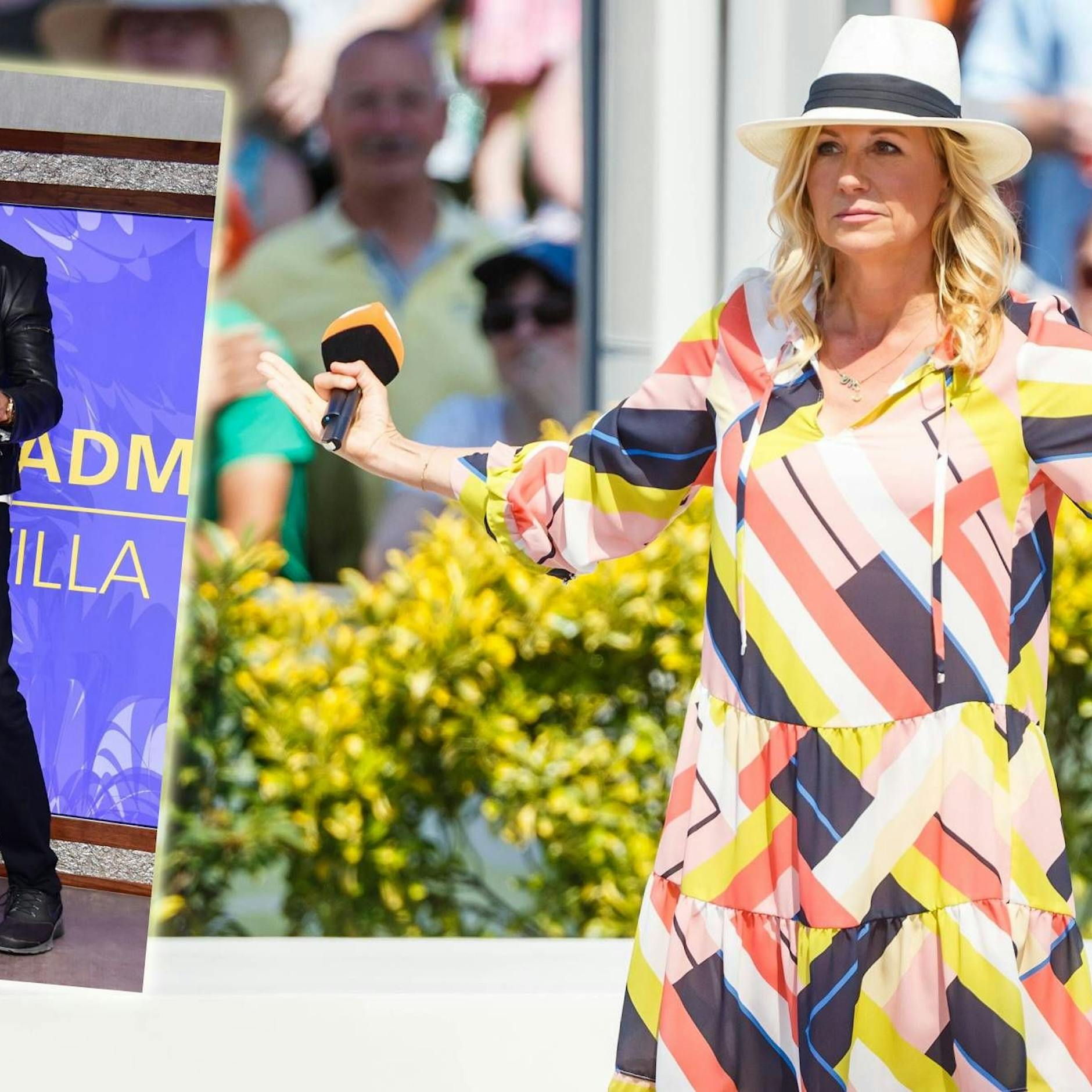 Fernsehgarten: Andrea Kiewel holt sich Giovanni Zarrella als Unterstützung – doch die Fans wollen David Hasselhoff
