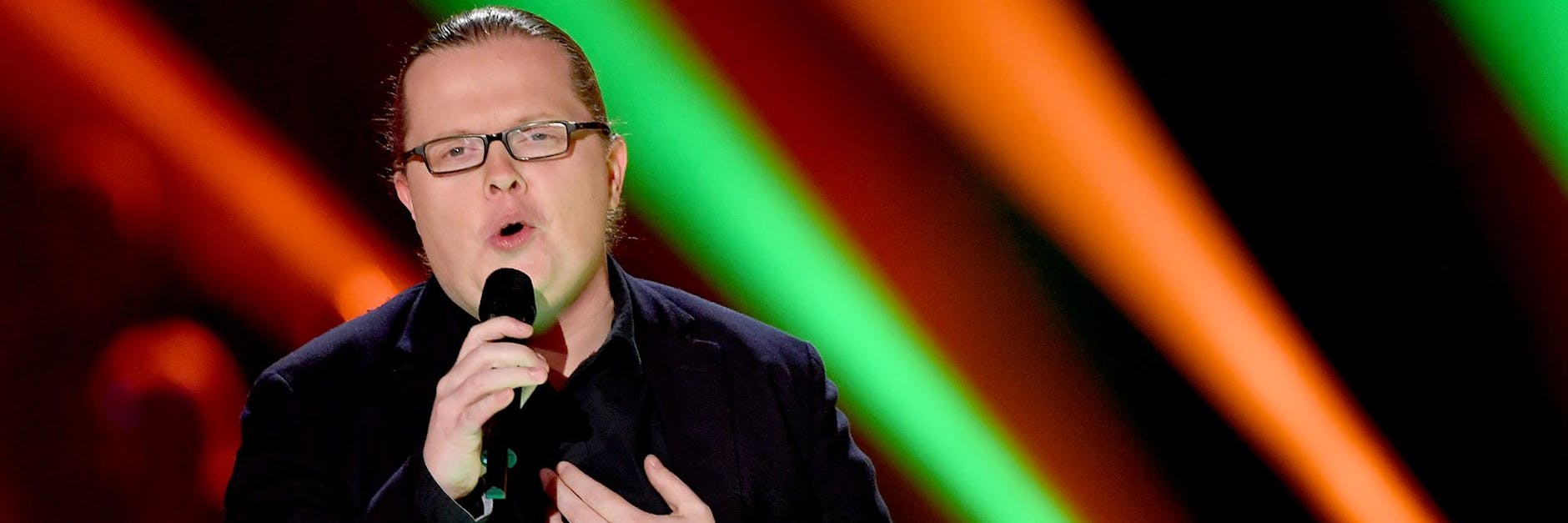 Angelo Kelly bei einem Auftritt.