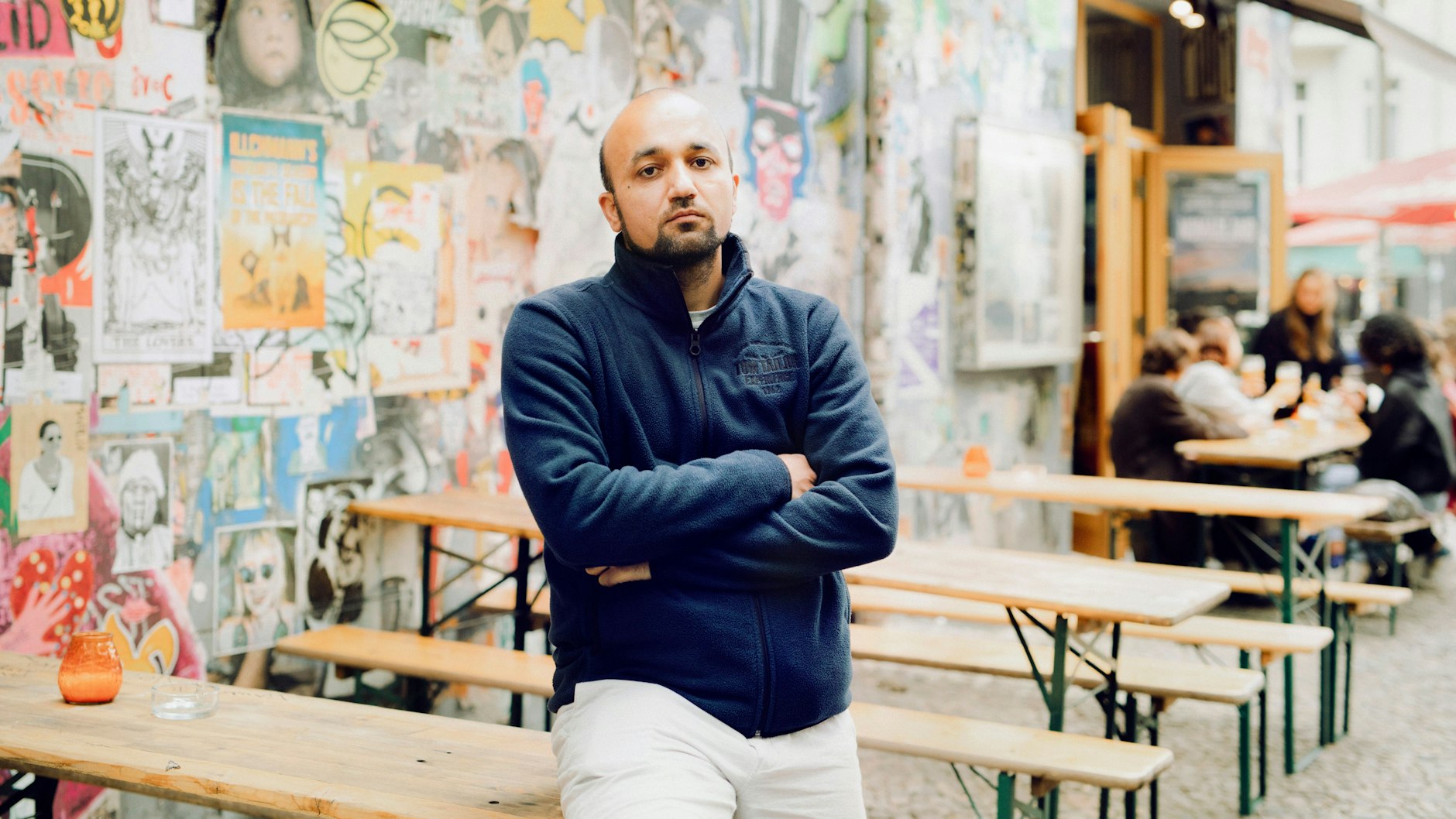 Der Afghane Maqboul Sidiqi ist seit 2011 in Berlin. Jetzt sorgt er sich um seine Familie in Afghanistan.