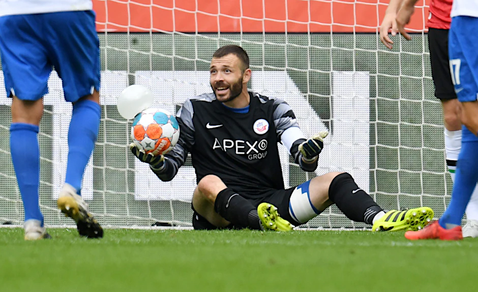 Wird beim Traditionsduell gegen Dynamo verletzungsbedingt fehlen: Hansa-Stammkeeper Markus Kolke.