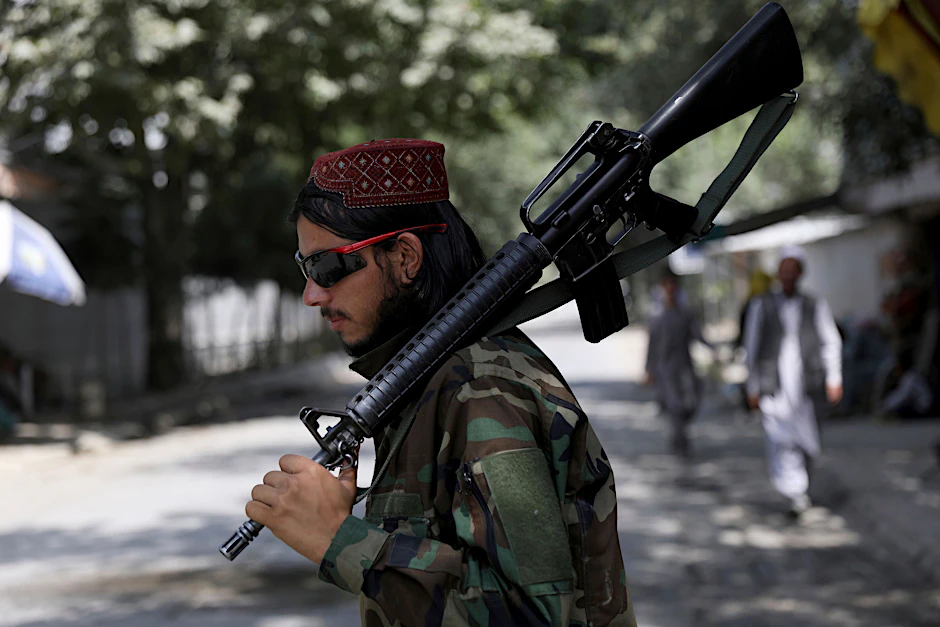 Ein Taliban-Kämpfer in Kabul