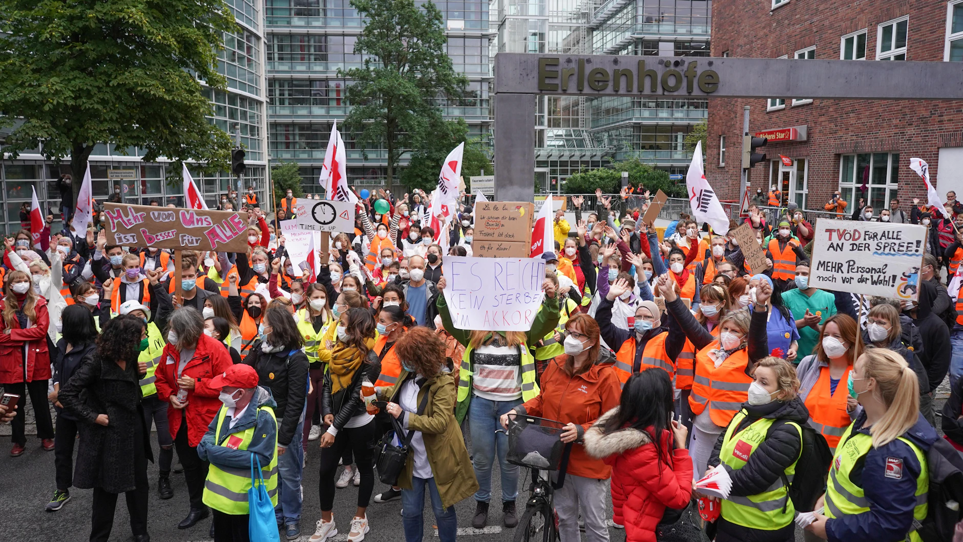SPD-Sommerempfang: Fest mit Protest