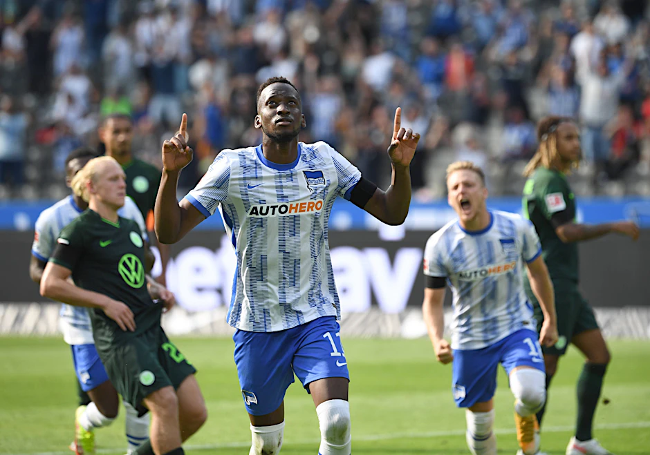 Herthas Sorgenkind Dodi Lukebakio spielte gegen den VfL Wolfsburg groß auf und soll nun wieder den FC Bayern ärgern.