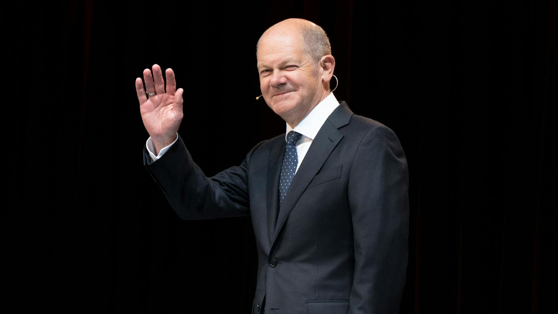 Wird er es am Ende doch? SPD-Kanzlerkandidat Olaf Scholz in Heilbronn. Derzeit erleben die Sozialdemokraten ein Umfrage-Hoch wie seit Jahren nicht mehr.