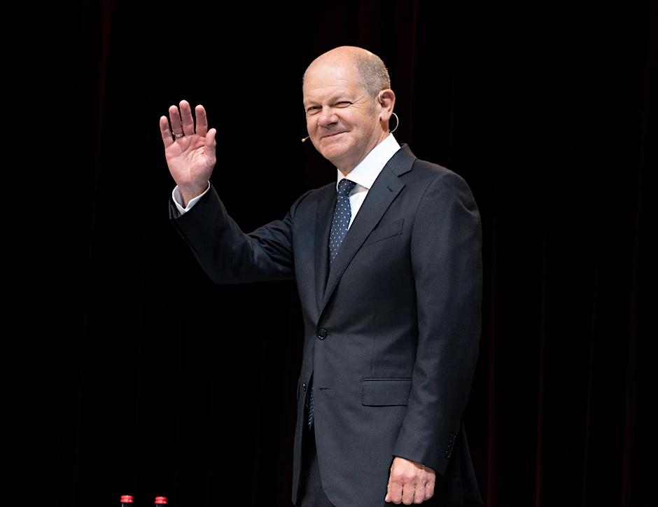 Wird er es am Ende doch? SPD-Kanzlerkandidat Olaf Scholz in Heilbronn. Derzeit erleben die Sozialdemokraten ein Umfrage-Hoch wie seit Jahren nicht mehr.