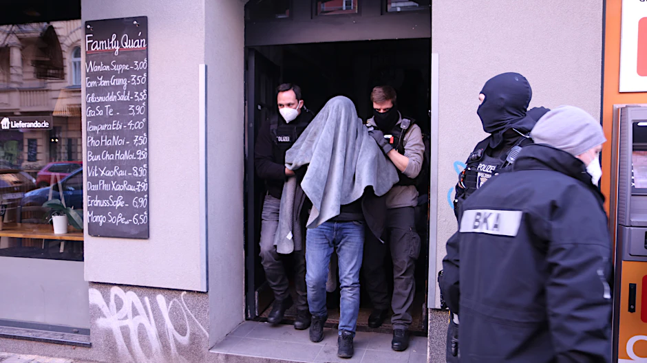 Razzia gegen Clankriminalität in Berlin-Neukölln.