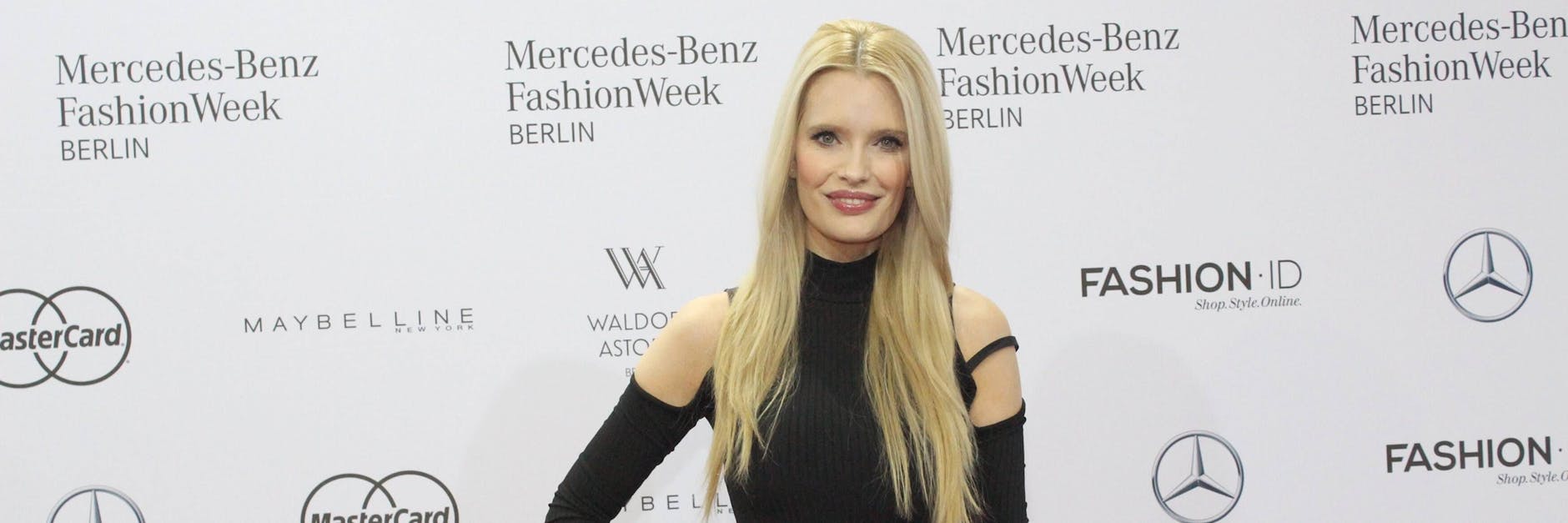 Berlin Mirja du Mont auf der Berliner Fashion Week.