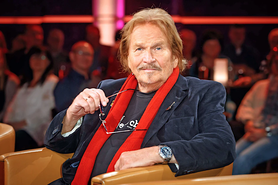 Frank Zander in der Talk-Show „Riverboat“: Der Sänger verlor die Räumungsklage gegen ihn, soll nun nach 54 Jahren aus seiner Berliner Wohnung raus.
