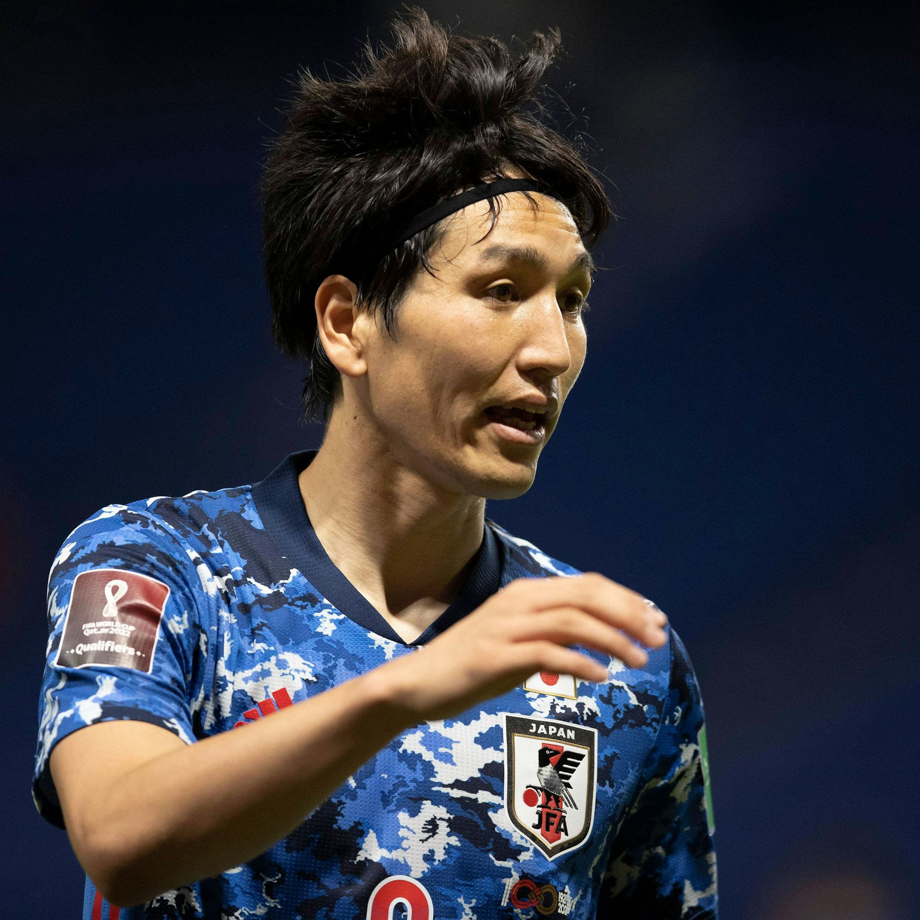 Will mit den Blauen Samurai die nächsten Schritte zur WM 2020 in Katar machen: Genki Haraguchi.