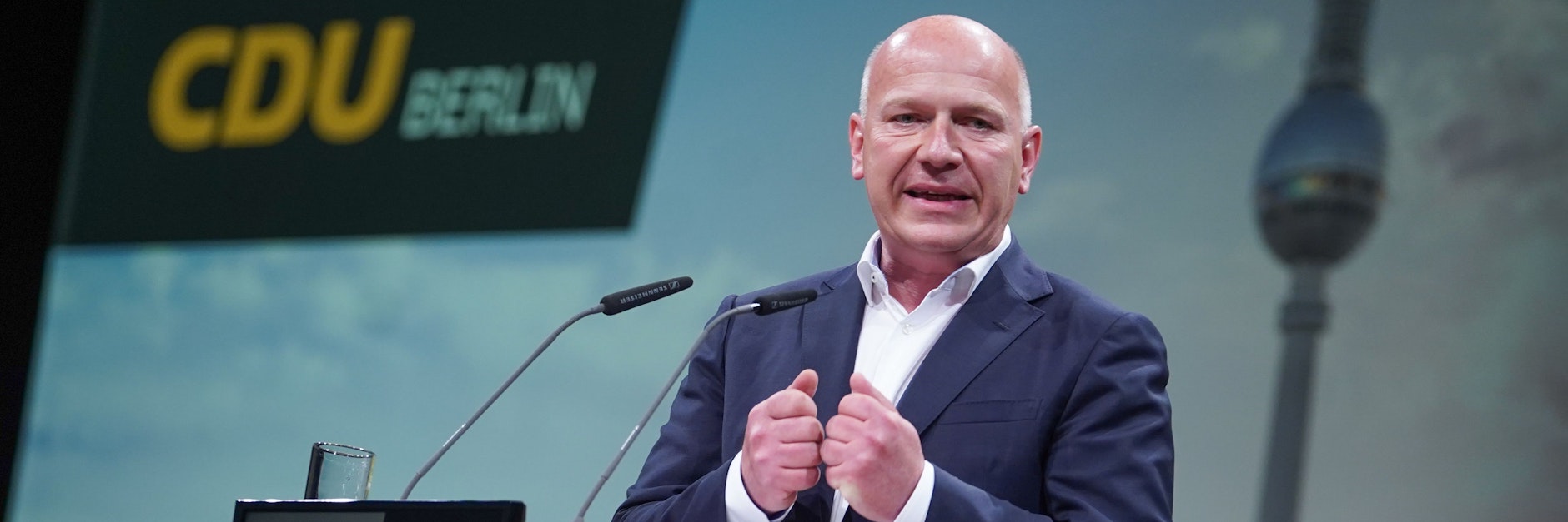 CDU-Spitzenkandidat Kai Wegner