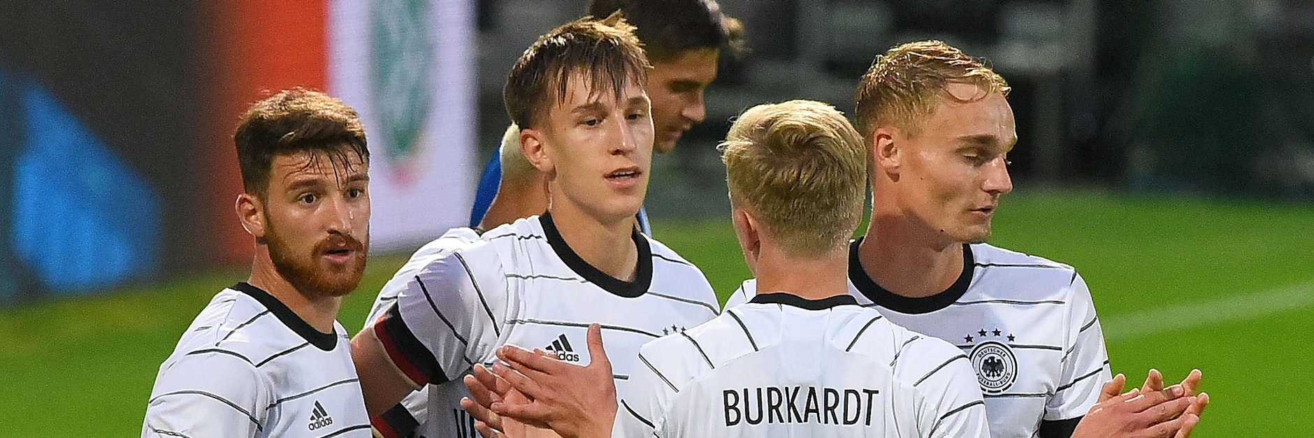 Als Unioner feierte Nico Schlotterbeck (M.) noch die U21-Europameisterschaft im Sommer. Jetzt darf er sich auf die A-Nationalmannschaft freuen.