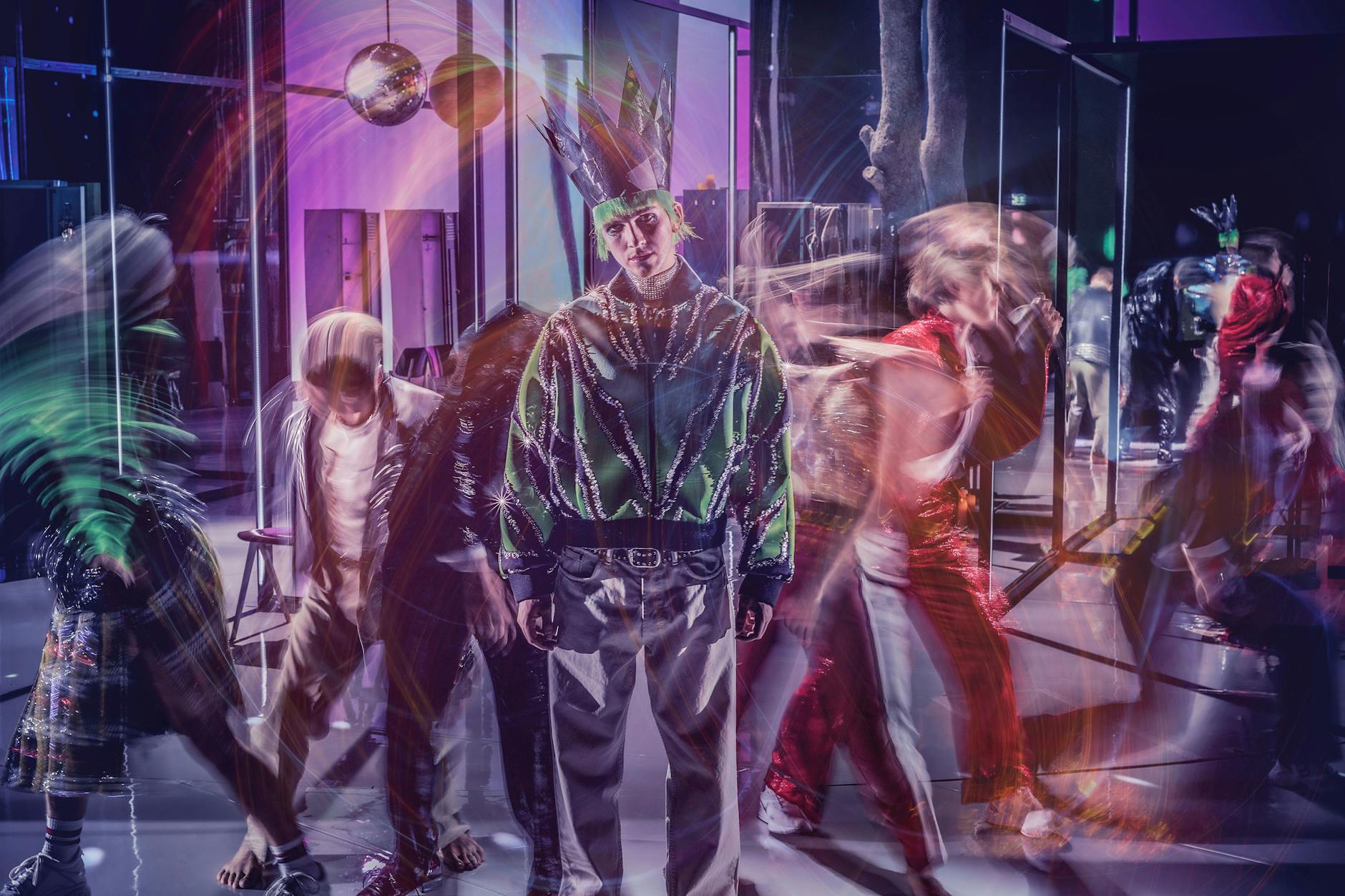 A scene from Falk Richter's play Pride - now playing in Copenhagen.