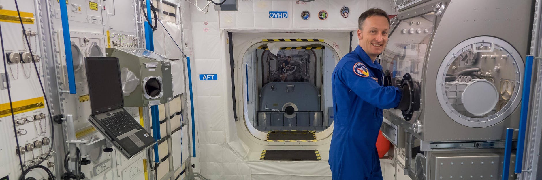Matthias Maurer beim Astronauten-Training in Köln
