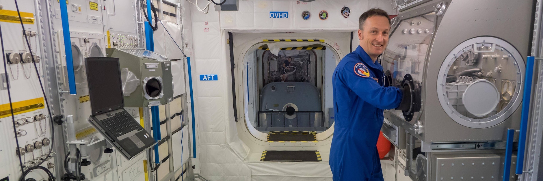 Matthias Maurer beim Astronauten-Training in Köln
