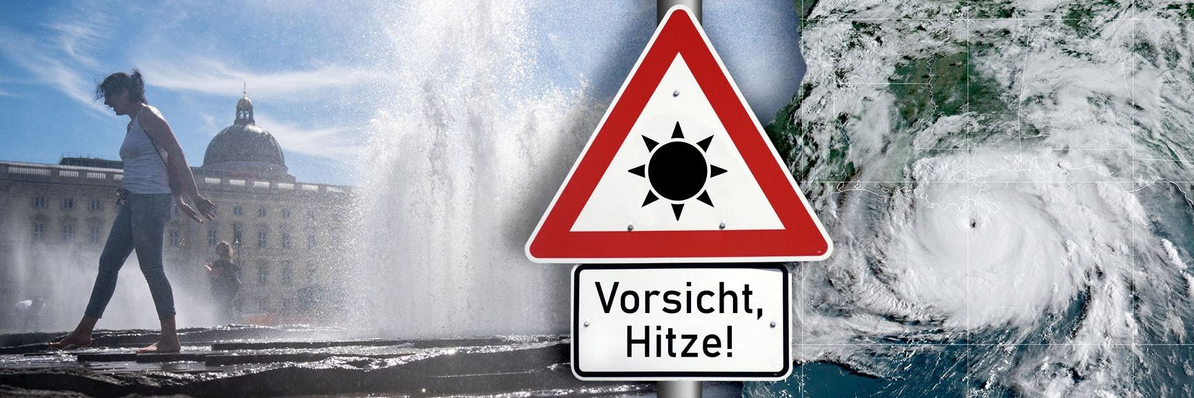 Der Hurrikan treibt ein Hochdruckgebiet in unsere Richtung - und dadurch könnte laut Meteorologen die sommerliche Hitze zurückkehren.