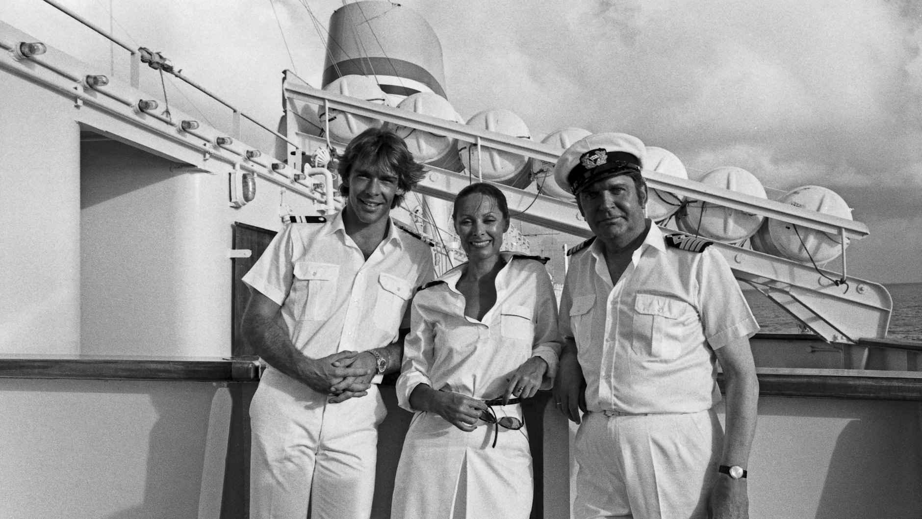 Sascha Hehn, Heide Keller und Günter König: Mit dieser Crew startete 1981 das „Traumschiff“.