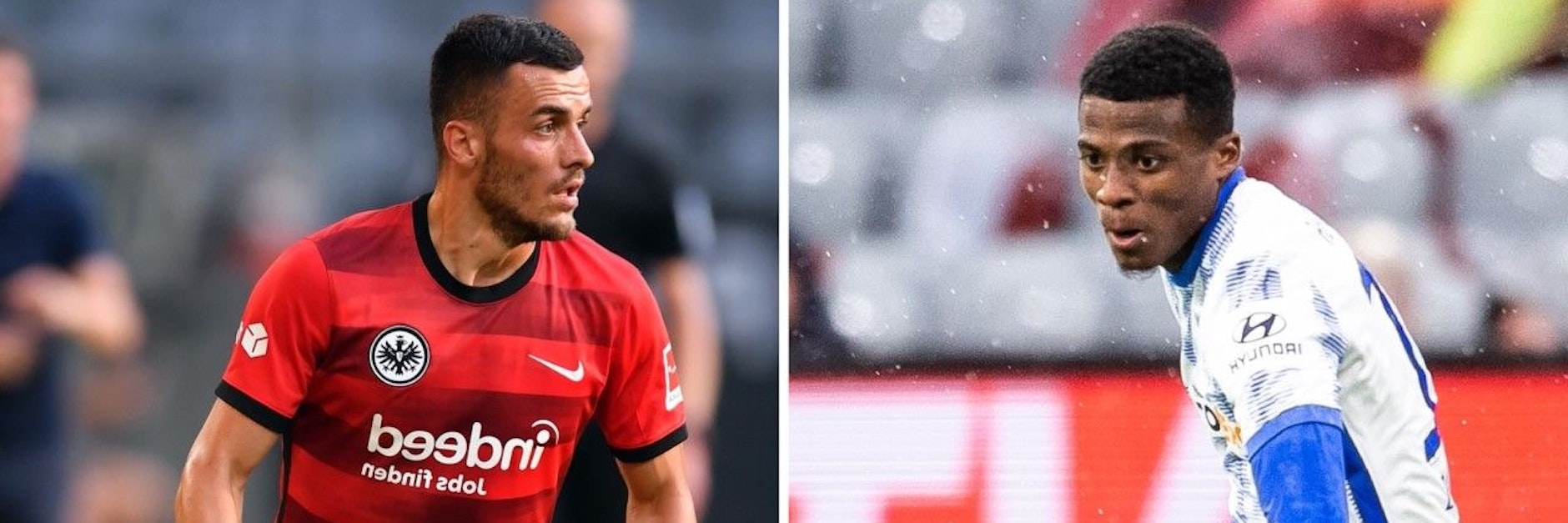 Geben sich Frankfurts Filip Kostic und Herthas Javairo Dilrosun am letzten Transfertag die Klinke in die Hand?&nbsp;