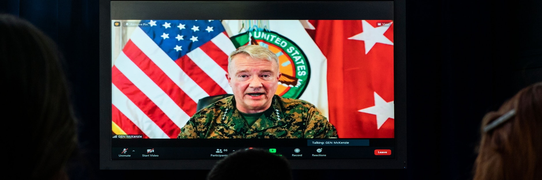 General Kenneth McKenzie, Befehlshaber des US-Zentralkommandos
