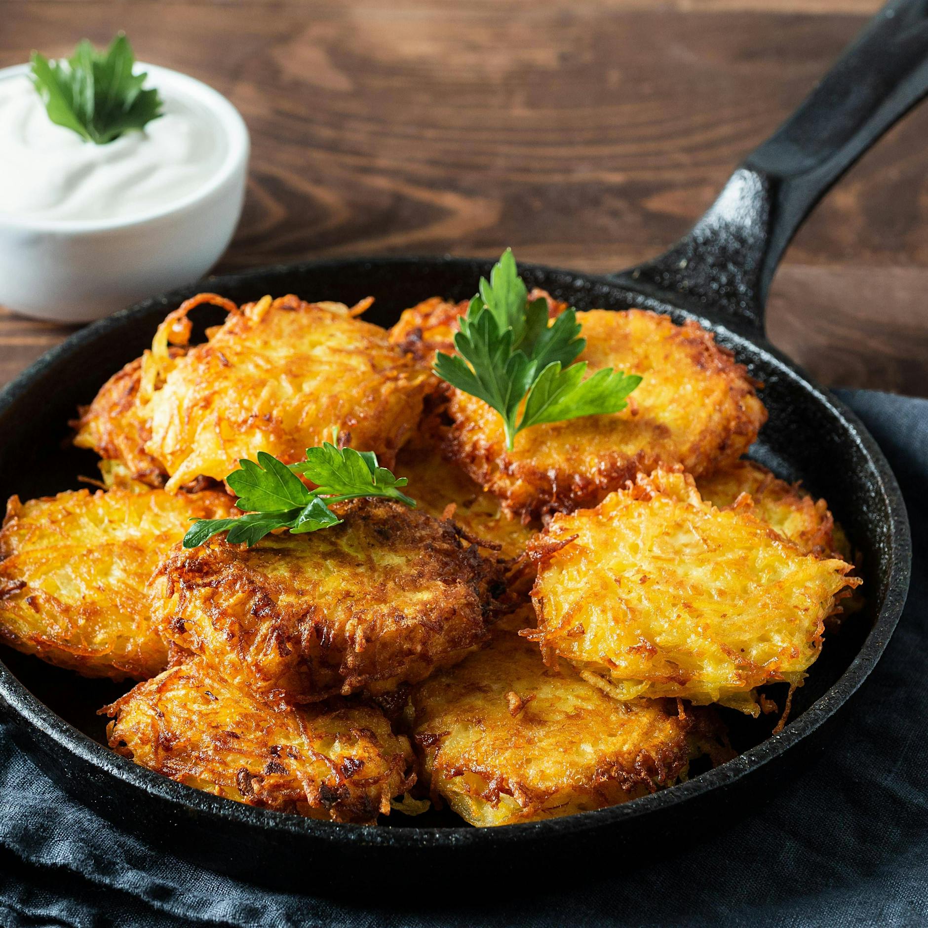Köstliche Kartoffelpuffer: Mit diesem Trick werden die Reibekuchen so richtig knusprig