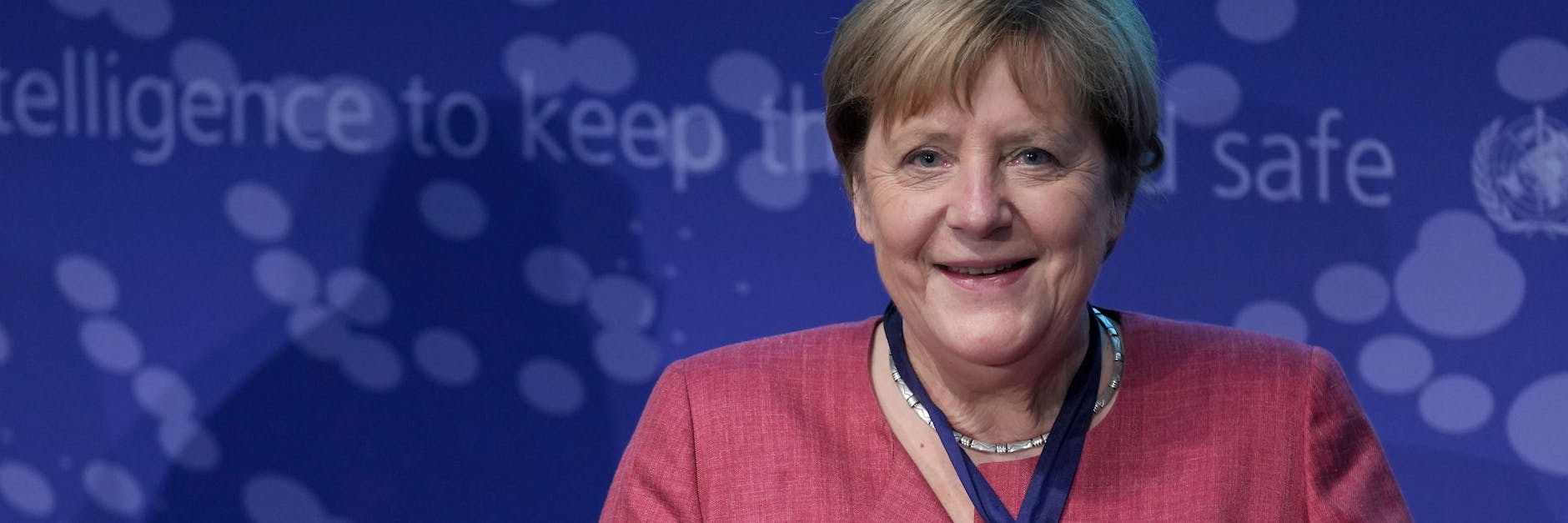 Angela Merkel bei der Eröffnung des „WHO Hub For Pandemic And Epidemic Intelligence“ im Langenbeck-Virchow Gebäude in Berlin. 