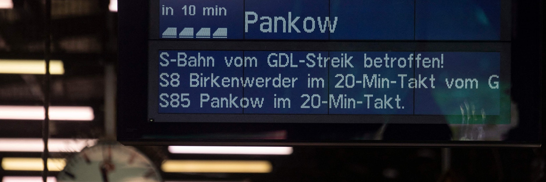 Erneut will die Berliner S-Bahn auf den wichtigsten Strecken einen 20-Minuten-Takt gewährleisten.