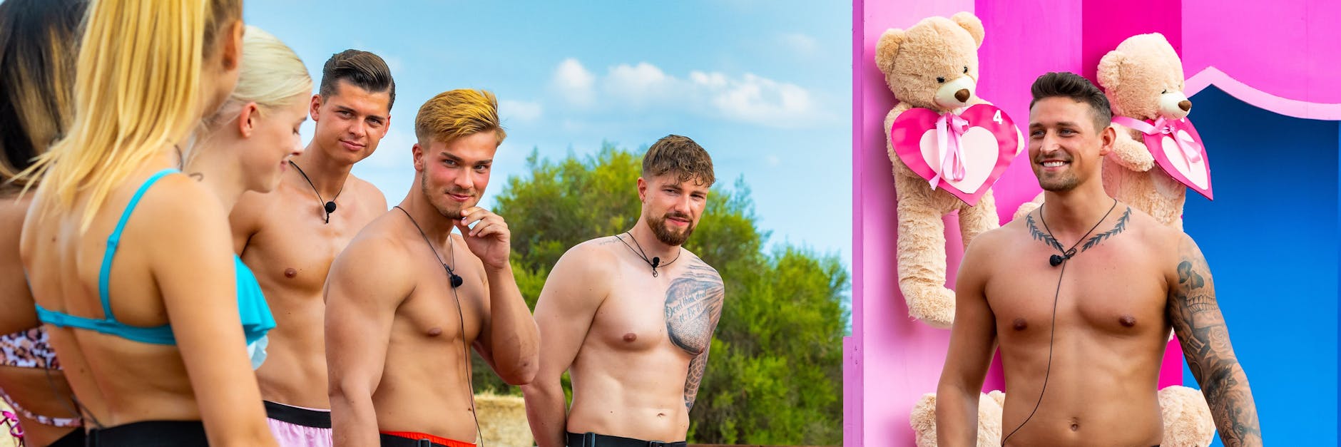 Endlich wird bei Love Island geknutscht. Auch wenn es nur im Rahmen eines Spiels ist.