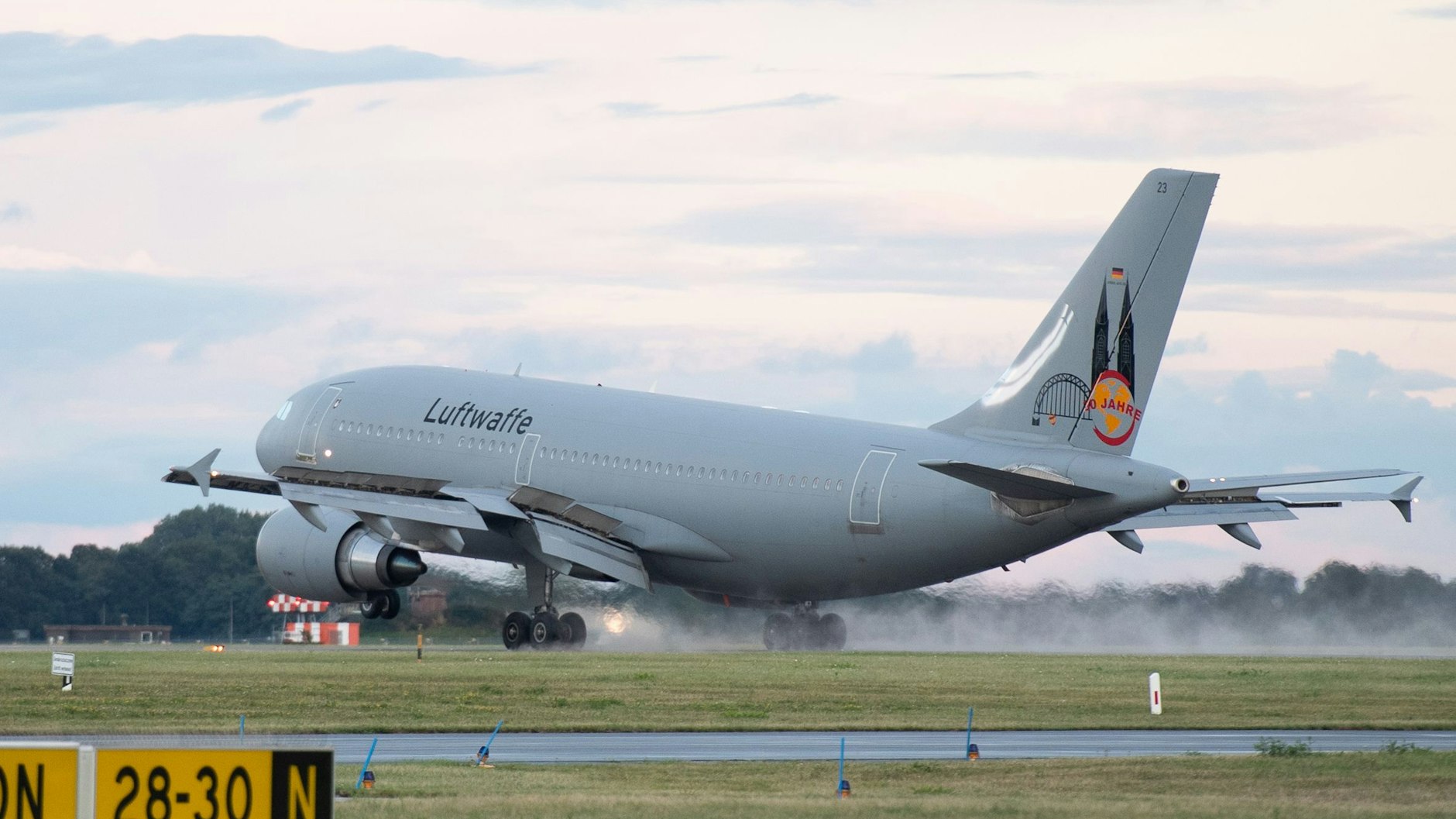 Am Freitag wird der A310 zu seiner letzten Reise starten.