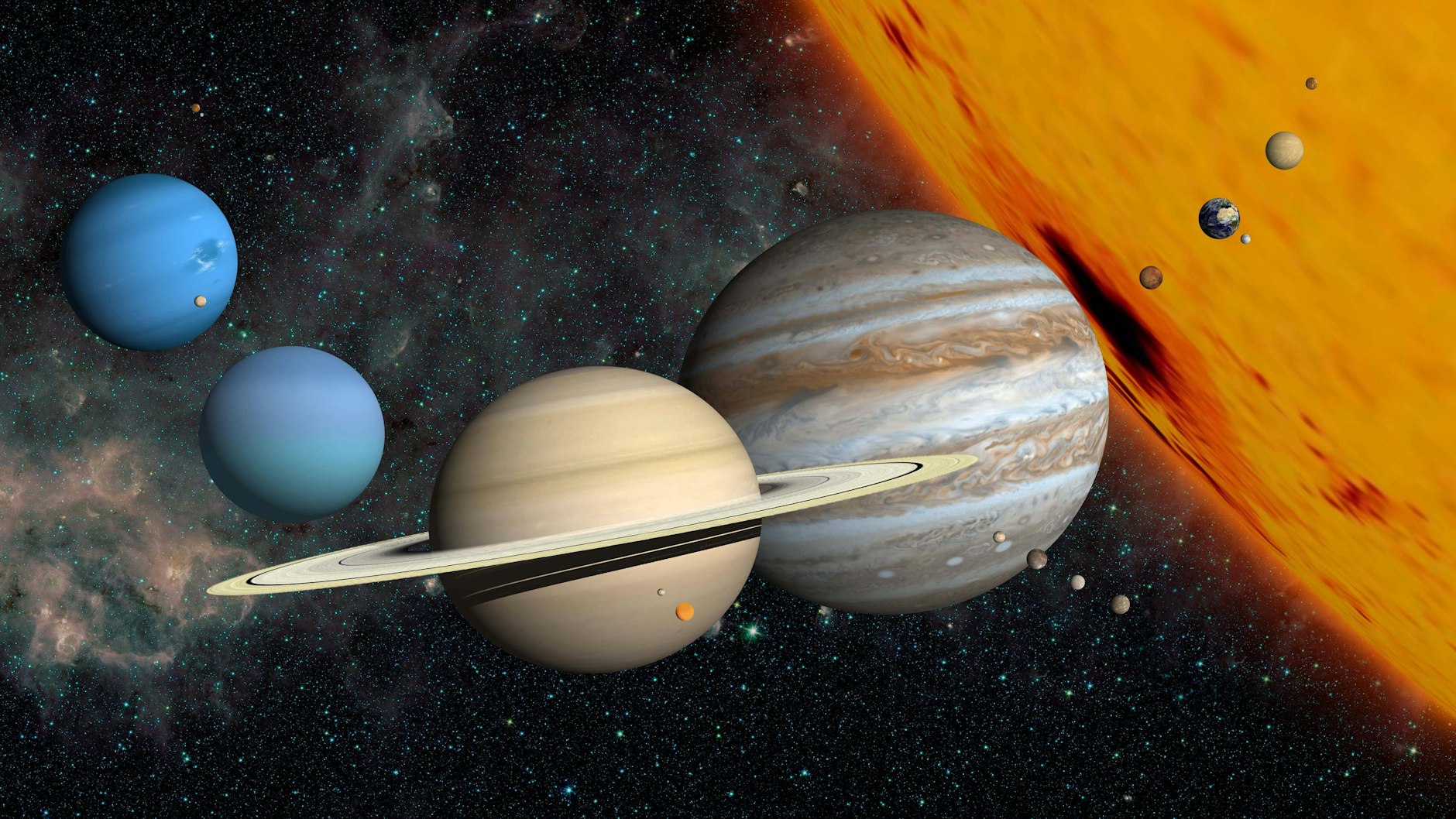 Acht Planeten sind in unserem Sonnensystem bereits bekannt. Doch es gibt Hinweise auf einen riesigen neunten Planeten weit außerhalb der Umlaufbahn des Neptuns.