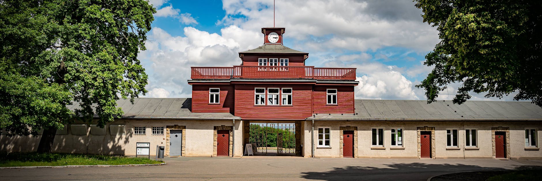 Die Gedenkstätte des KZ Buchenwald in Weimar.
