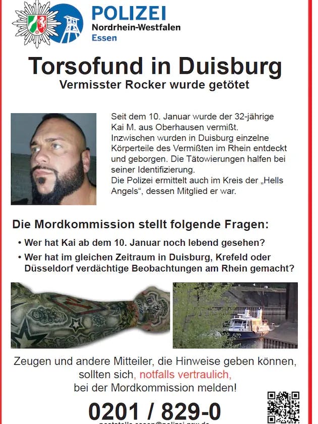 So suchte die Polizei 2014 nach Zeugen im Mordfall Kai M.