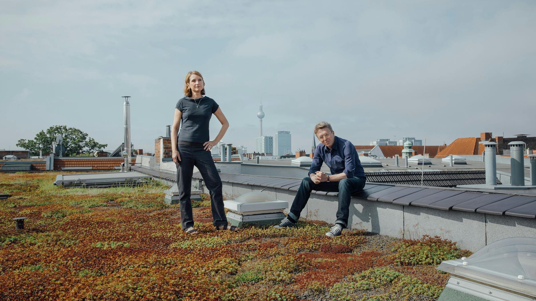 Reich und Osang in Berlin.