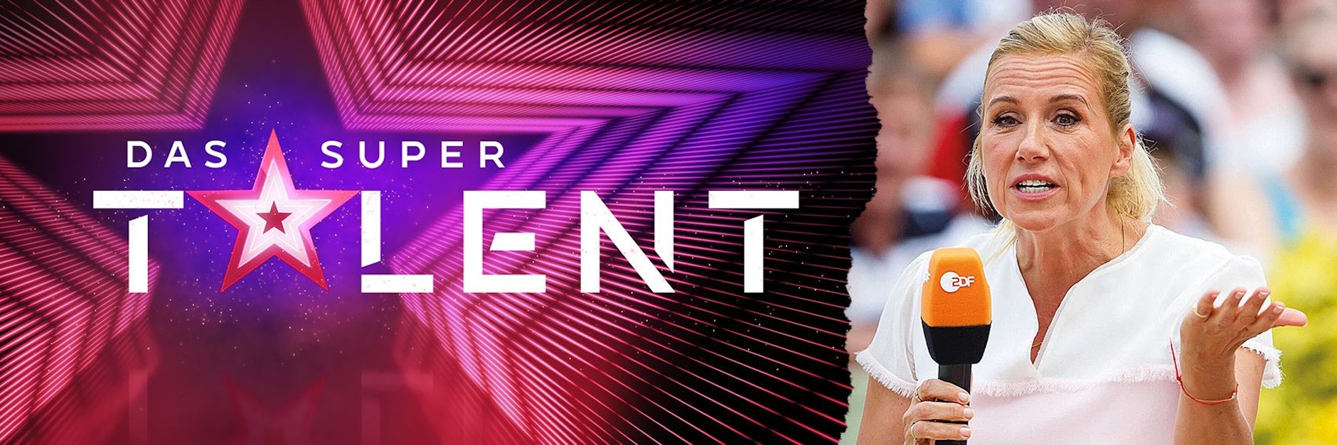 Andrea Kiewel moderiert eigentlich den „Fernsehgarten“, gehört nun aber zu den Gastjuroren beim „Supertalent“.