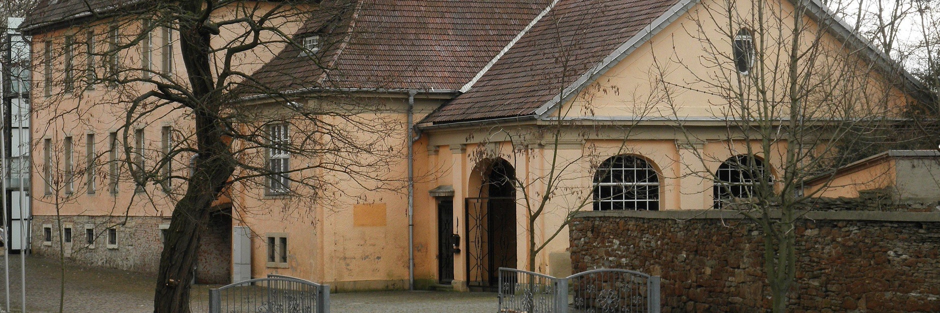 Das 2021 abgebrannte Herrenhaus des früheren Ritterguts Guthmannshausen