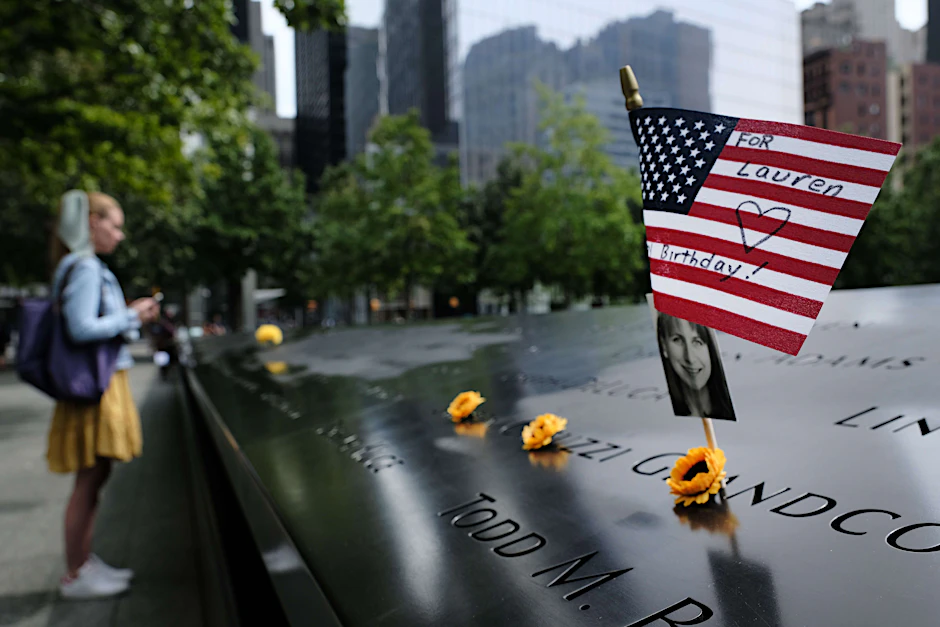 Denkmal für die Opfer des 11. Septembers 2001 am Ground Zero.