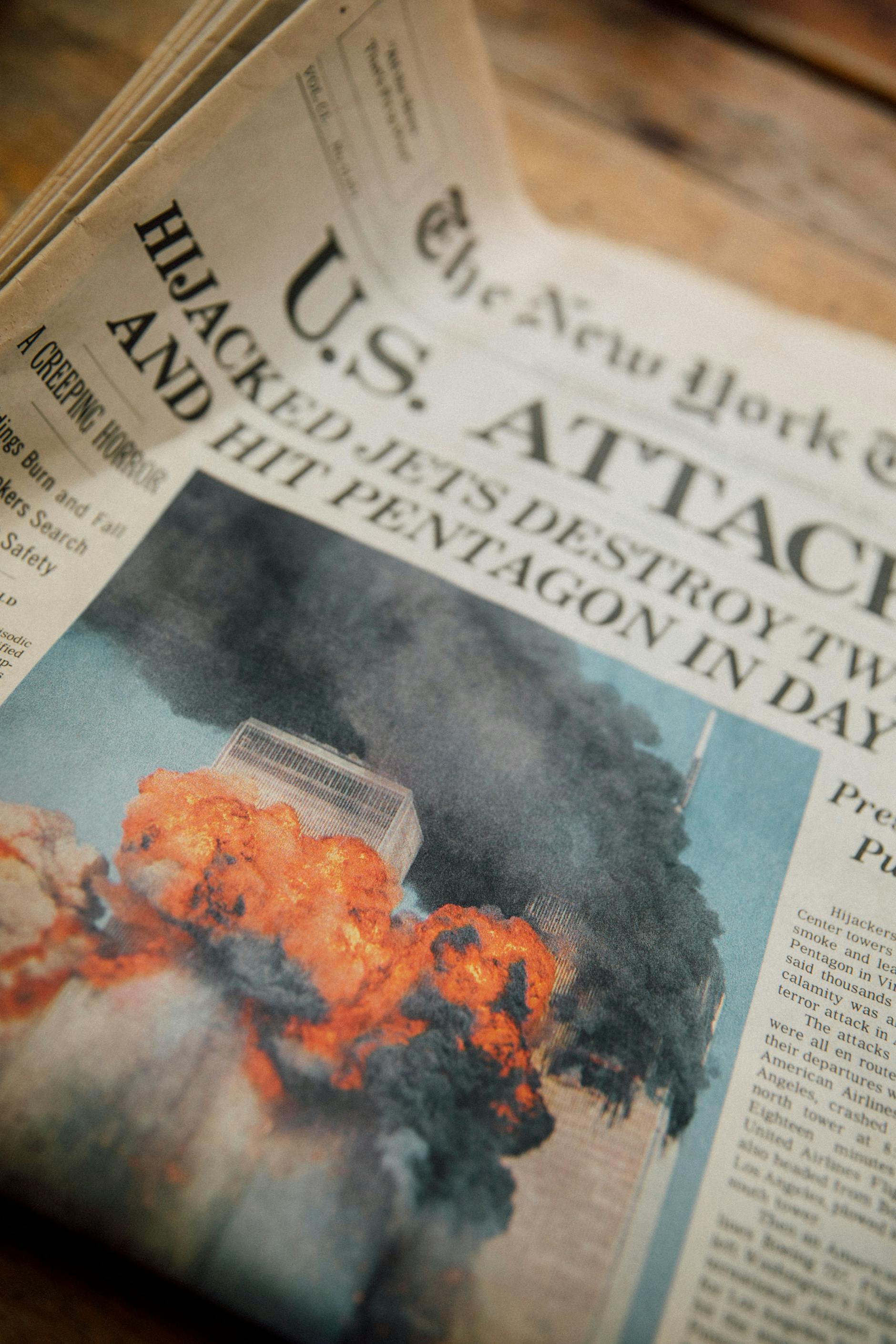 New York Times vom 12. September 2001.