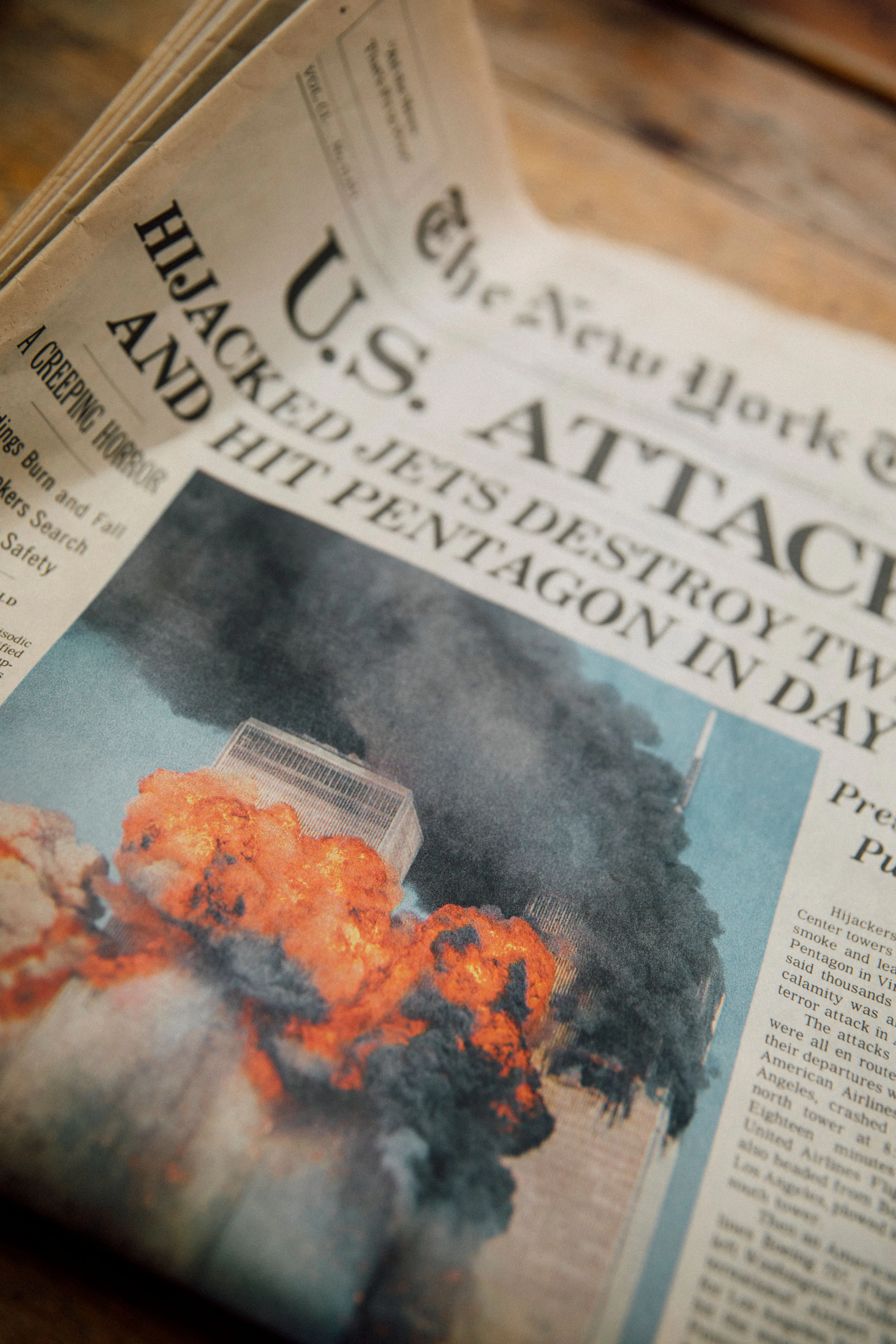 New York Times vom 12. September 2001.