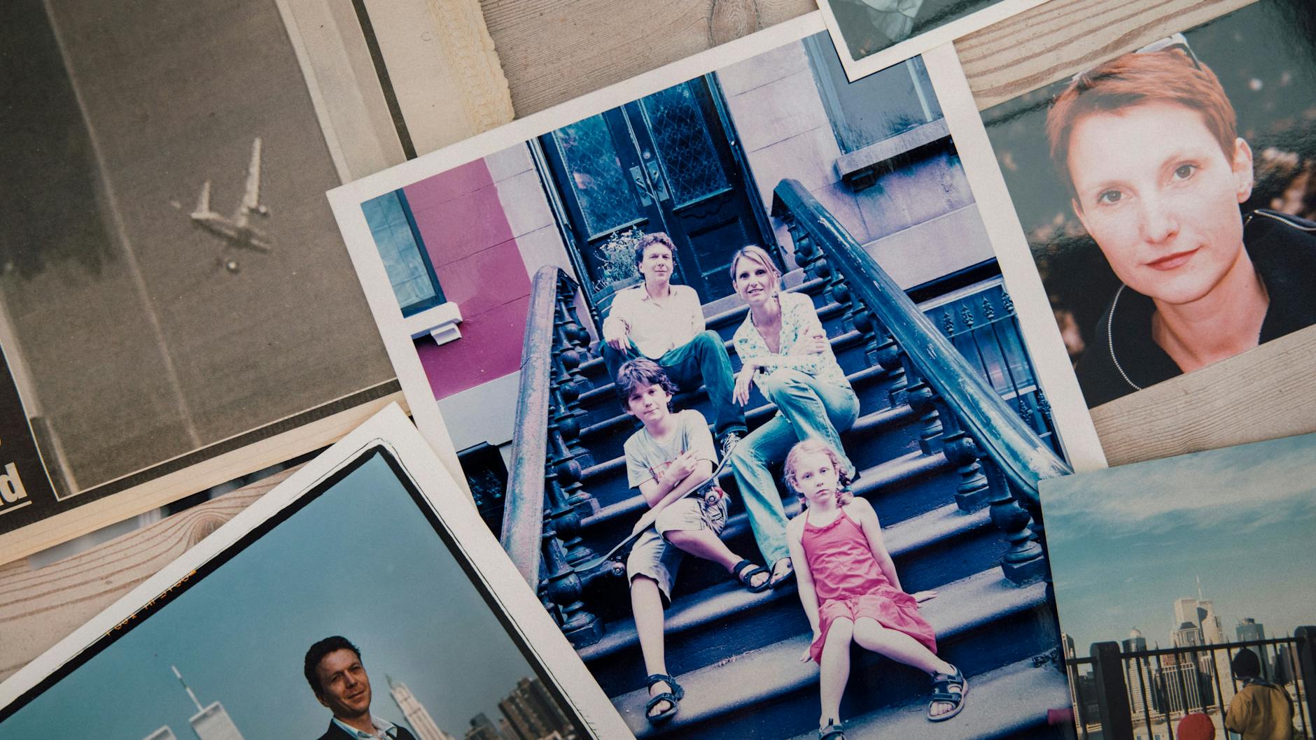 Reich und Osang mit ihren Kindern in New York.