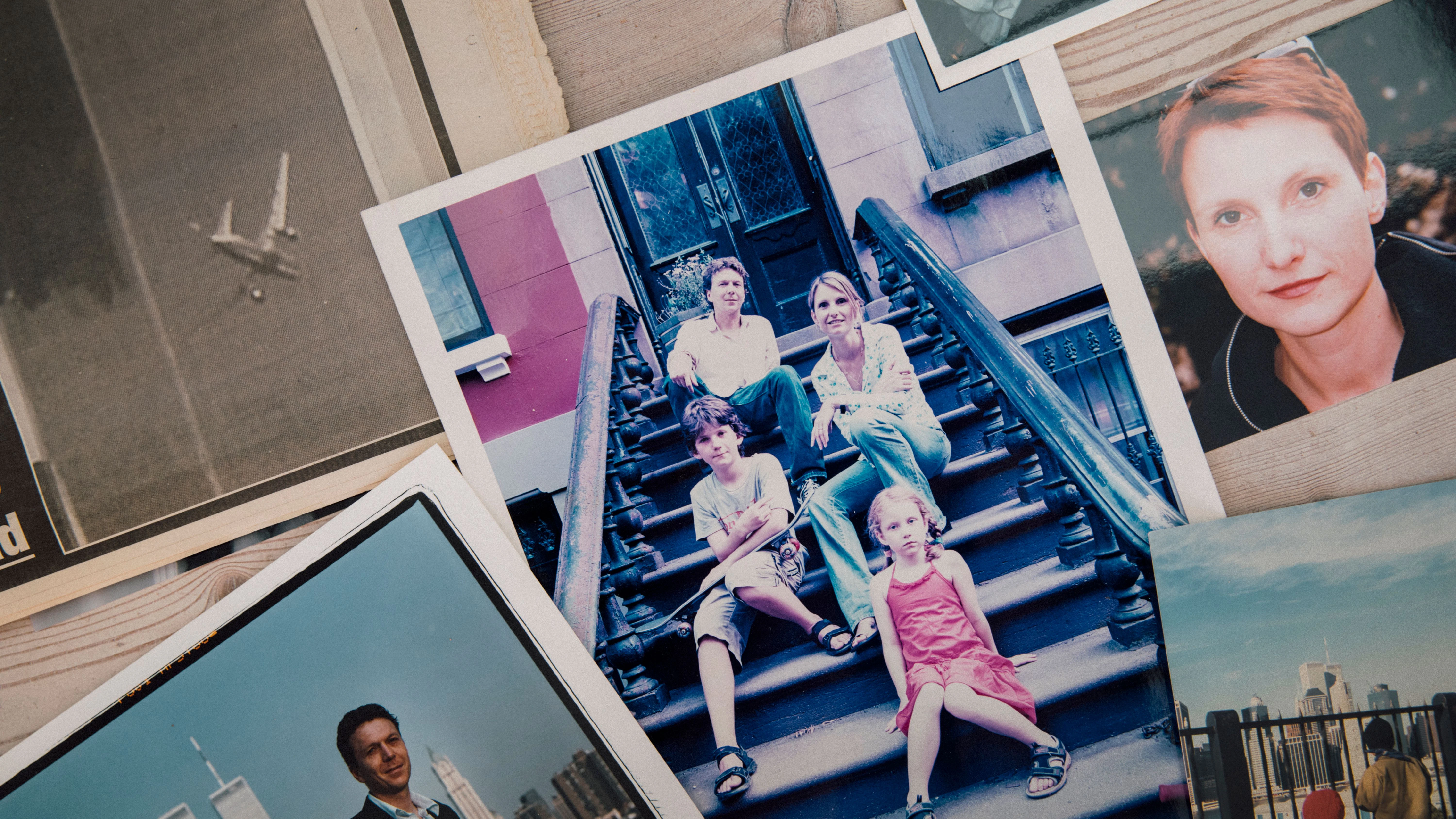 Reich und Osang mit ihren Kindern in New York.