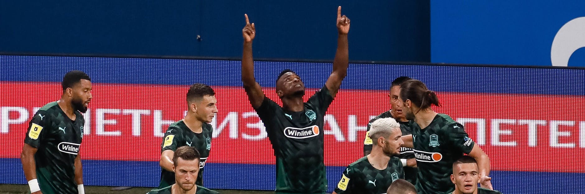 Macht sich und seine Krasnodar-Kollegen froh: Ex-Herthaner Jhon Cordoba spielt in Russland groß auf. 