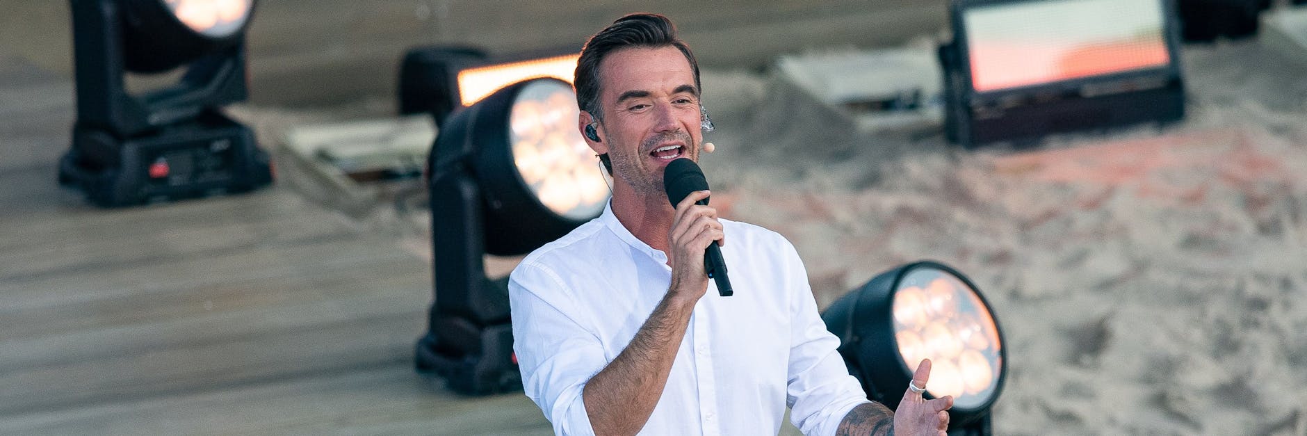 Florian Silbereisen bei der großen Schlager-Party anlässlich seines 40. Geburtstags.