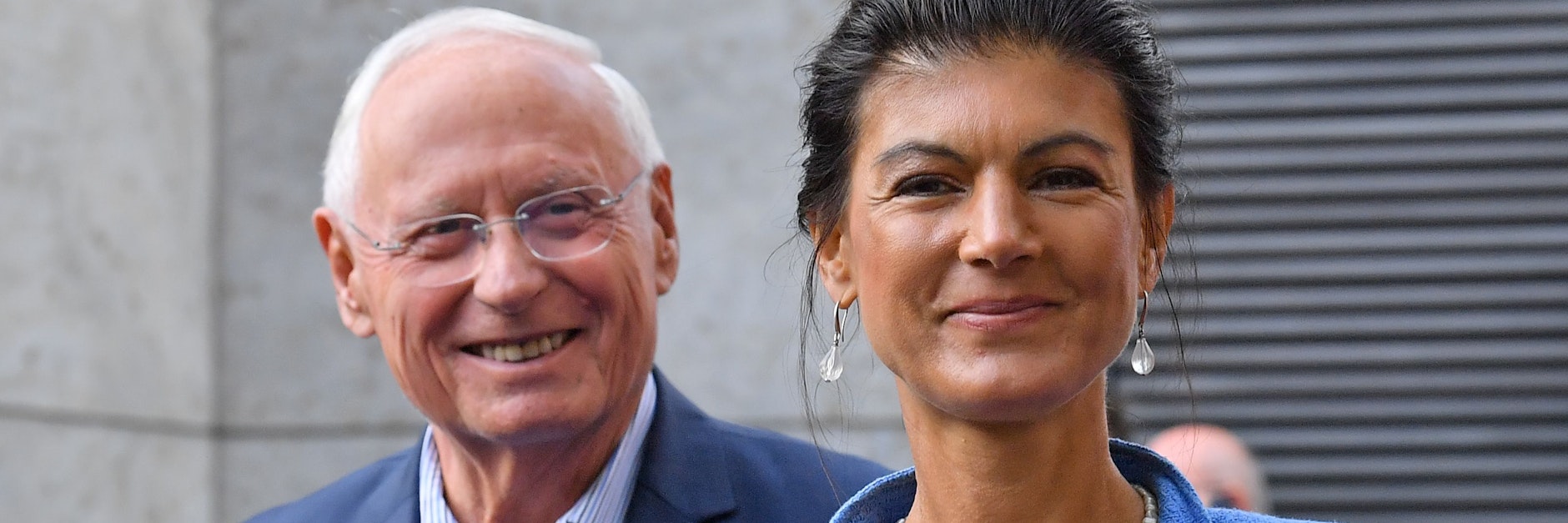 Sahra Wagenknecht und ihr Ehemann, Oskar Lafontaine