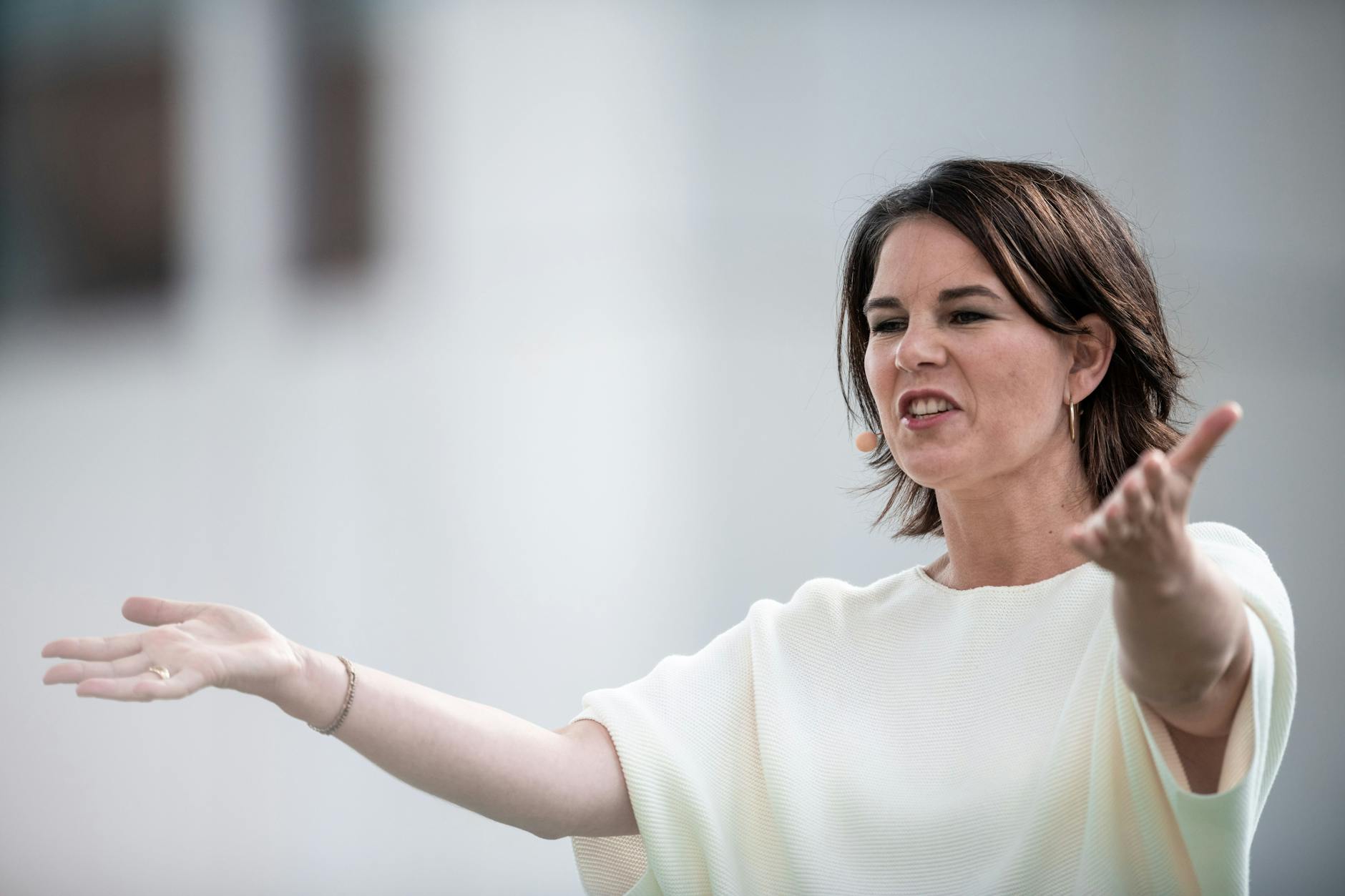 Annalena Baerbock, mutig.