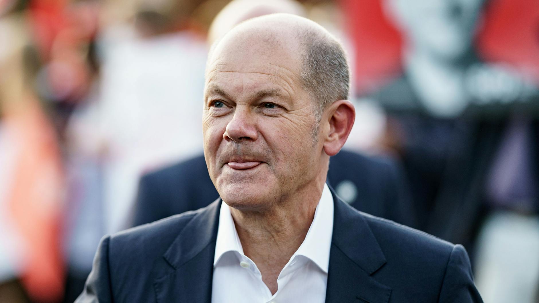 SPD-Kanzlerkandidat Olaf Scholz steht mit einem Zuspruch von 57 Prozent in Bayern wesentlich besser da als vor zwei Monaten.