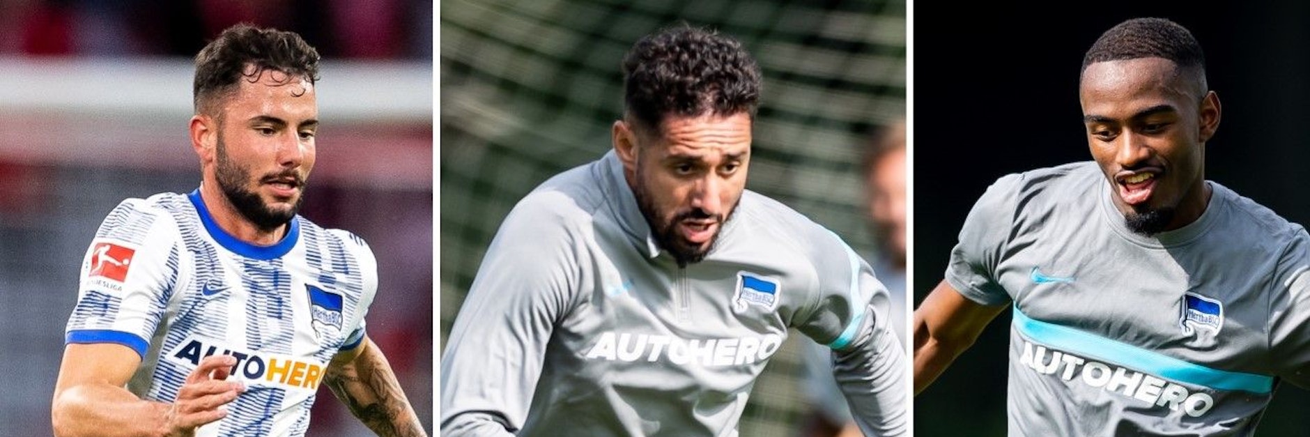 Marco Richter, Ishak Belfodil und&nbsp;Myziane Maolida sollen in Bochum dafür sorgen, dass Hertha endlich die ersten Punkte sammelt.