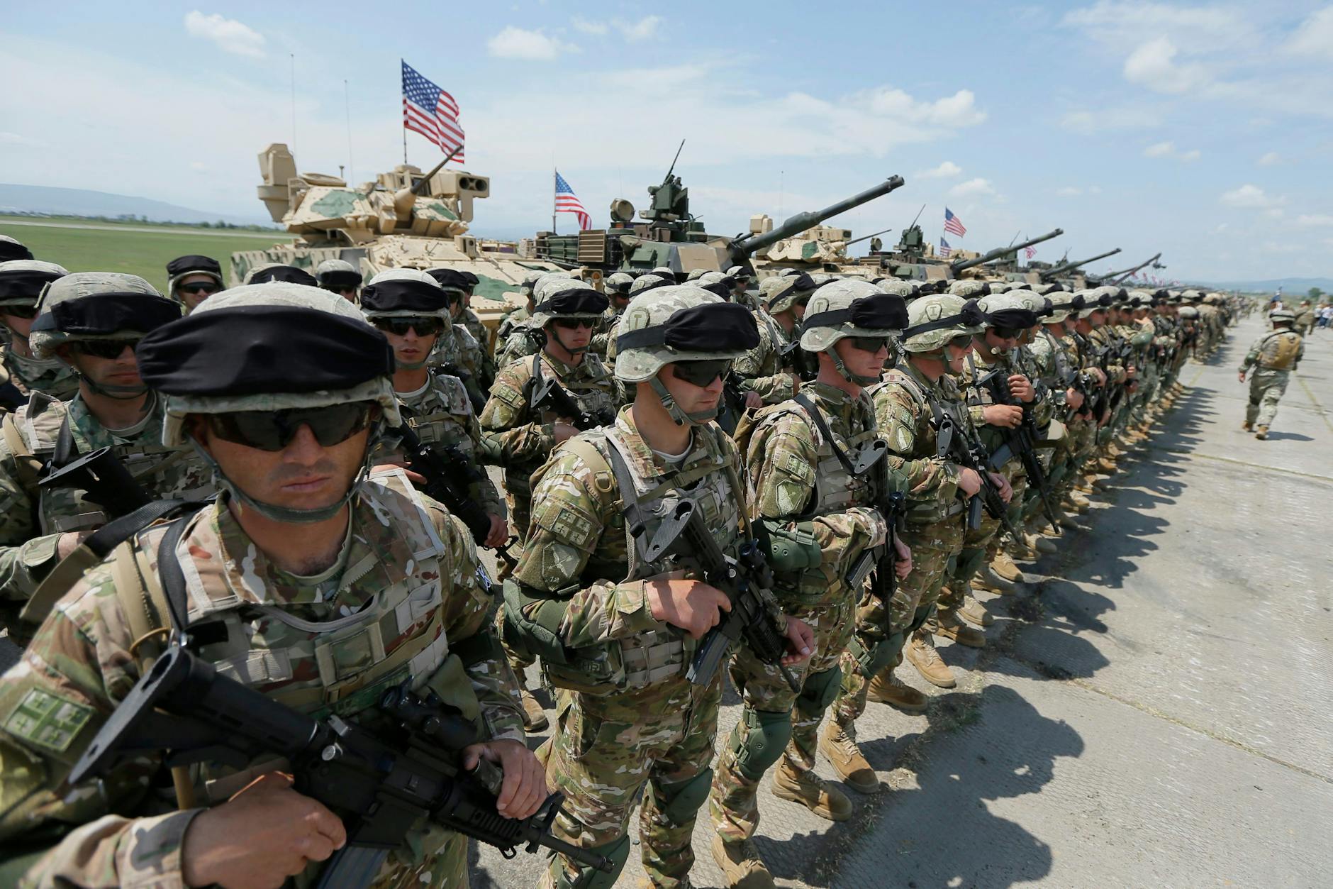 Soldaten der Nato Response Force im Jahr 2016.