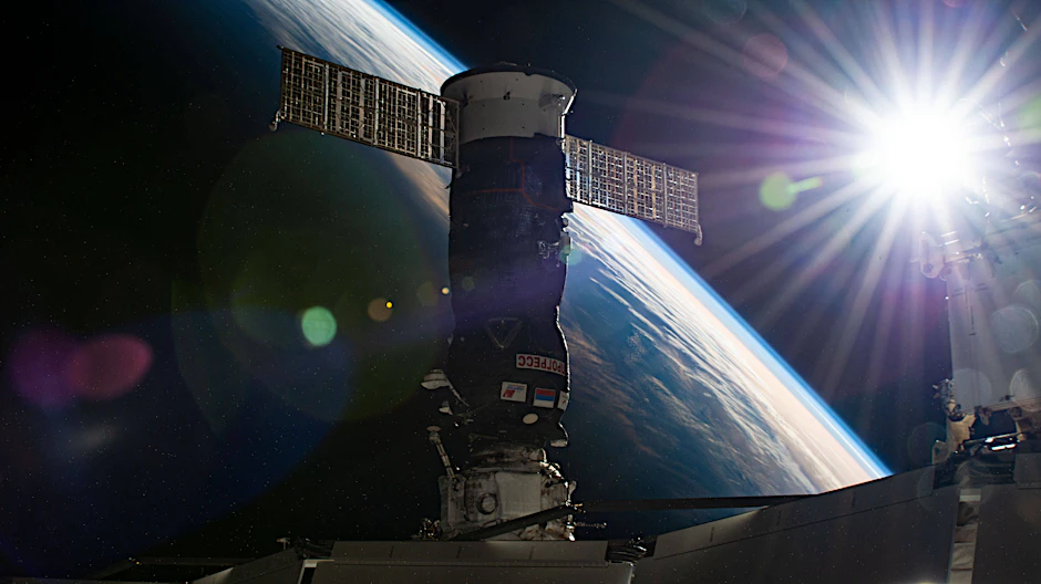 Im russischen Teil der ISS ist es zu Rauchentwicklung gekommen. Moskau hatte bereits in der Vergangenheit unter Verweis auf veraltete Bauteile angekündigt, die ISS nach 2025 aufzugeben und eine eigene Raumstation aufzubauen (Archivbild).