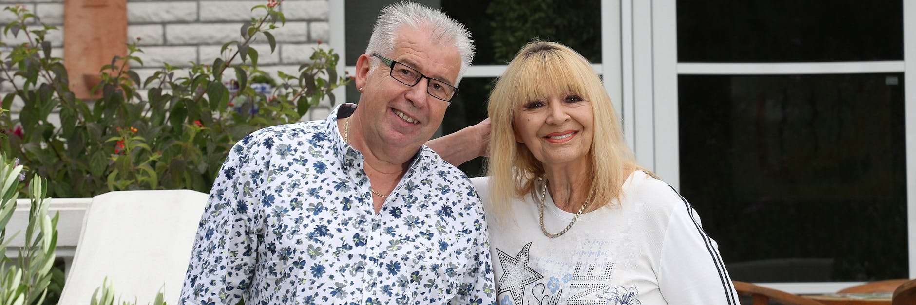 Cindy Berger (73) und ihr neuer Bühnenpartner Norbert Wohlan (57)