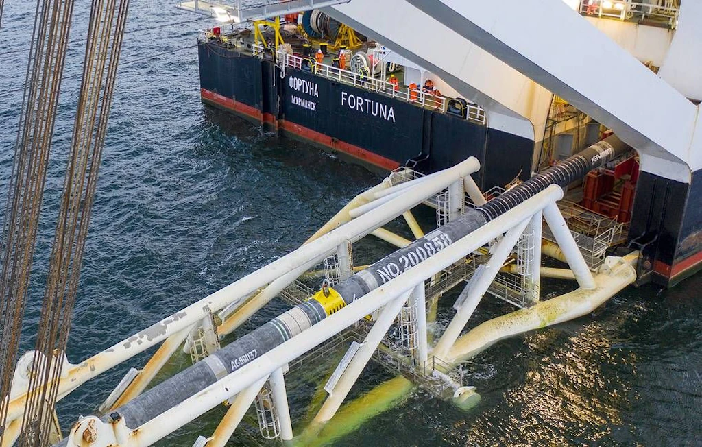 Gazprom meldet Fertigstellung von Nord Stream 2