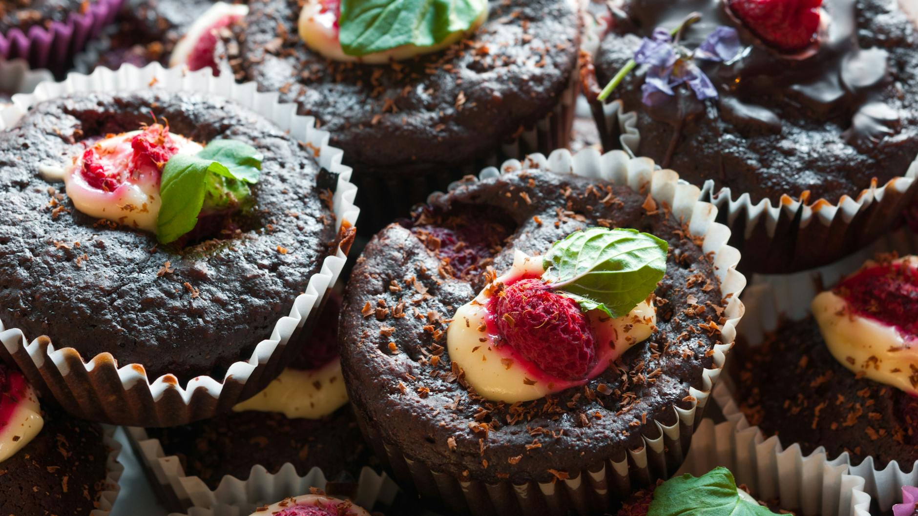 Auch Muffins sind mit diesem Blitz-Teig machbar.